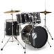 Millenium Focus 18 Drum Set Black - ударна установка, Черный