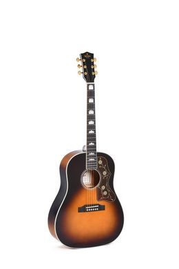 Sigma JA-SG200 - Электроакустическая гитара (с мягким кейсом), Коричневый