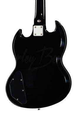 Harley Benton DC-200 BK Student Series - Электрогитара, Черный
