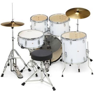 Millenium Focus 18 Drum Set White - ударна установка, Білий