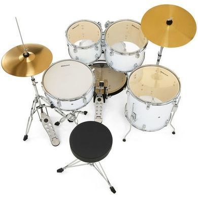 Millenium Focus 18 Drum Set White - ударна установка, Білий
