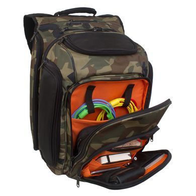 UDG Ultimate Digi BackPack Black Camo/Orange &mdash; функціональний рюкзак для DJ, Черный