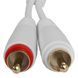 UDG Set RCA - RCA White 1,5m (U97001WH) - стереофонический аудиокабель, Белый