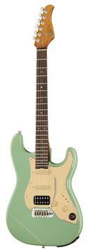 MOOER GTRS Professional P800 (Mint Green) - электрогитара, Зелёный