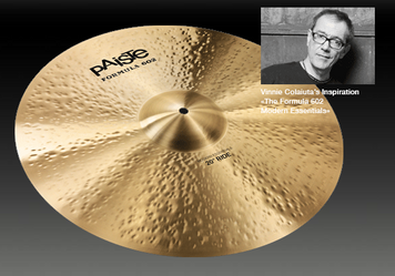 Paiste Formula 602 Modern Essentials Ride 20" - тарелка райд, Золотой
