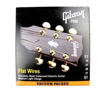 GIBSON FLATWIRES STAINLESS STEEL FLATWOUND