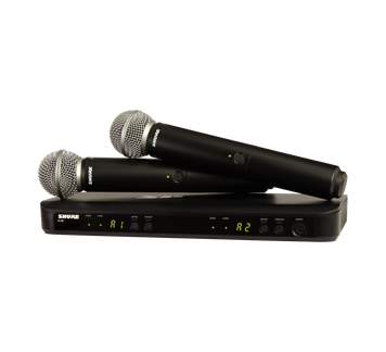 SHURE BLX288E/SM58, Черный