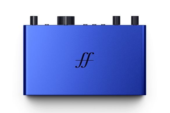 FOCUSRITE Scarlett 2i2 Anniversary Edition - Аудіоінтерфейс, Темно-синій