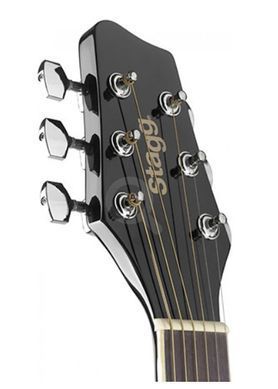 STAGG SA20ACE BLK - Електроакустична гітара, Черный