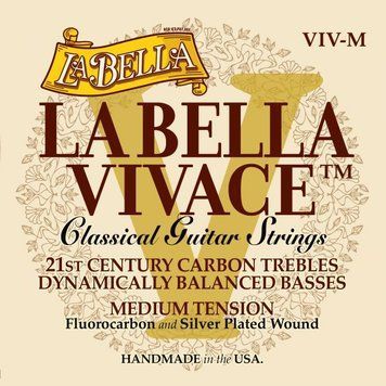 La Bella  VIV-M - Струны для классической гитары, ассорти