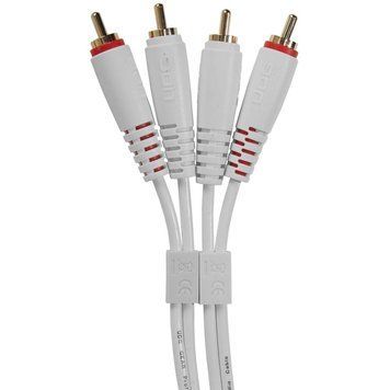 UDG Set RCA - RCA White 3m (U97003WH) - професійний стереофонічний аудіокабель, Білий