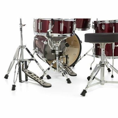 Millenium Focus 18 Drum Set Red - ударна установка, Червоний