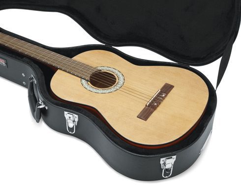 GATOR GW-CLASSIC Classical Guitar Deluxe Wood Case - кейс для класичної гітари, Черный