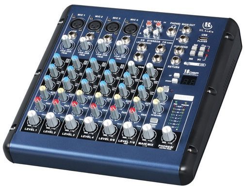 HL AUDIO SMR8 - мікшерний пульт, Темно-синій
