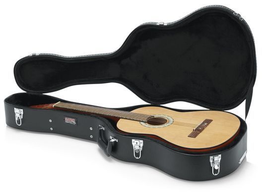 GATOR GW-CLASSIC Classical Guitar Deluxe Wood Case - кейс для класичної гітари, Черный