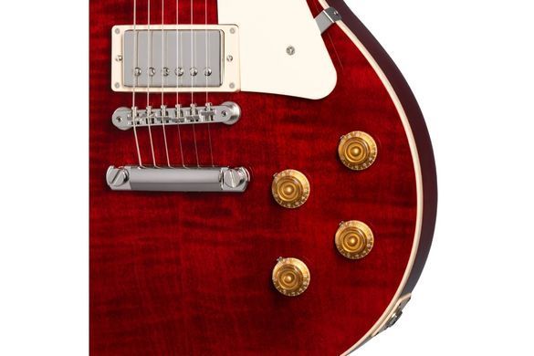Gibson Les Paul Standard 50 Figured Top 60 Cherry -Электрогитара, Красный