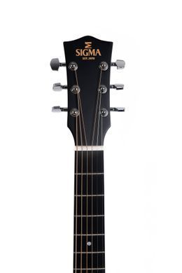 Sigma GJM-SGE - Электроакустическая гитара, Коричневый