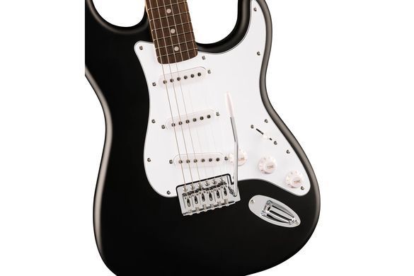 Squier by Fender Debut Stratocaster LRL Black - Електрогітара, Черный