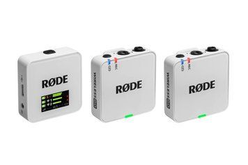 RODE Wireless GO Gen 3 White - Мікрофонна радіосистема, Білий