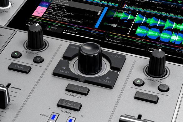 Denon DJ PRIME GO + - DJ-контролер, серый