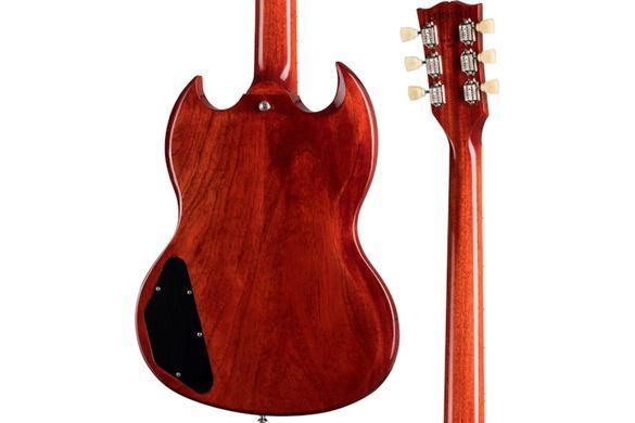 Gibson SG Standard '61 Sideways Vibrola Vintage Cherry - Электрогитара, Красный