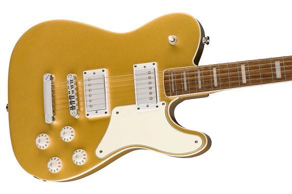 Squier Limited Edition Paranormal Troublemaker Telecaster Deluxe Aztec Gold, Золотий
