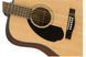FENDER CD-60S LH WN NATURAL - Гітара акустична (лівостороння), Натуральний