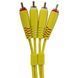 UDG Set RCA - RCA Yellow 3m (U97003YL) - професійний стереофонічний аудіокабель, Жовтий