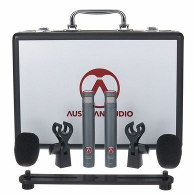 Austrian Audio CC8 Stereo Set - пара інструментальних конденсаторних мікрофонів, Темно-сірий