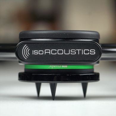 IsoAcoustics APERTA SUB - Премиальная изоляционная платформа для сабвуферов, Черный