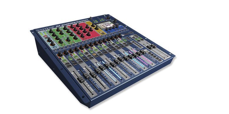 Soundcraft Si Expression 1 - Мікшерний пульт цифровий, Темно-синій