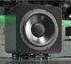 IsoAcoustics APERTA SUB - Премиальная изоляционная платформа для сабвуферов, Черный