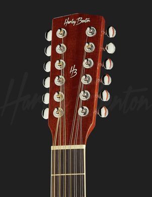 Harley Benton D-200CE-12NT - Электроакустическая гитара 12- струнная, Натуральный