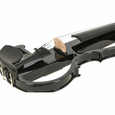 Harley Benton HBV 870BK 4/4 Electric Violin, Черный