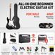 Donner Music DST-100 Electric Guitar Kit Black, Черный