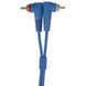 UDG Set RCA Straight-RCA Angled Blue 3m (U97005LB) - профессиональный стереофонический аудиокабель, Голубой