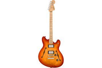 Squier Affinity Series Starcaster Deluxe Sienna Sunburst&nbsp;- Гітара напівакустична, Помаранчевий