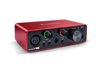 FOCUSRITE Scarlett Solo 3rd Gen, Червоний