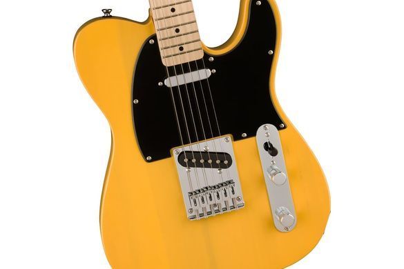 SQUIER by FENDER Sonic Telecaster MN Butterscotch Blonde - Електрогітара, Жовтий