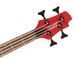 CORT C4 DELUXE (CANDY RED) - Бас-гитара, Красный