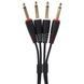 UDG Set Jack-Jack Black 3m (U97004BL) &mdash; аудіокабель, Черный