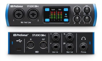 Presonus Studio 26c, Черный