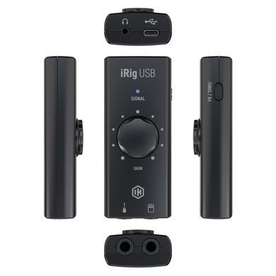 IK MULTIMEDIA iRIG USB - гітарний процесор, Черный