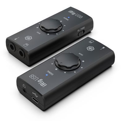 IK MULTIMEDIA iRIG USB - гітарний процесор, Черный