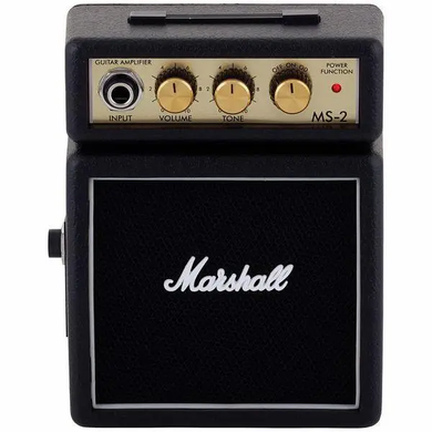 Marshall MS-2 - міні комбопідсилювач, Черный