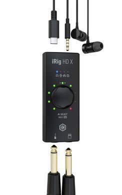 IK MULTIMEDIA iRIG HD X - процессор эффектов, Черный