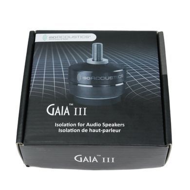 IsoAcoustics GAIA III - изоляционные ножки для акустических систем, Черный