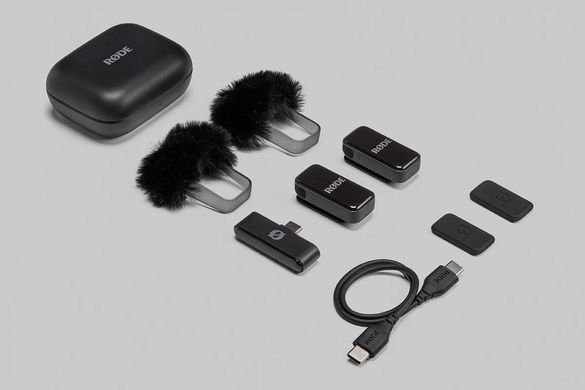 RODE Wireless Micro USB-C BLACK - Микрофонная радиосистема, Черный