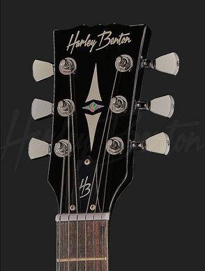 Harley Benton SC-200BK Mini, Черный
