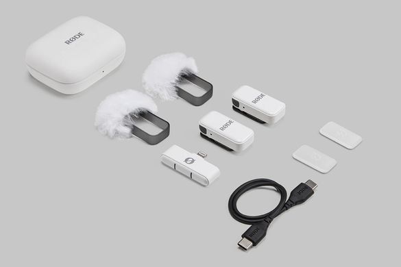 RODE Wireless Micro Lightning White - Микрофонная радиосистема, Белый